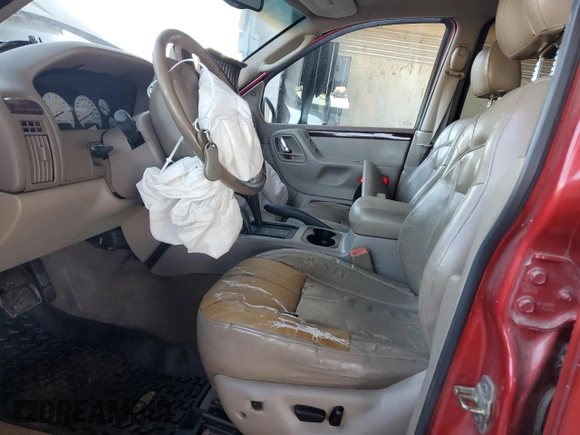 2002 Jeep Grand Cherokee Limited с VIN 1J4GW58N22C126821, выставлен на аукционе Copart как лот 46304015 с пробегом 157 932 миль миль и Списание • Salvage title. История ставок и продаж доступна на DreamBid. Изображение 7.