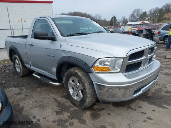 2010 Dodge Ram 1500 ST with VIN 3D7JV1EP4AG108092, listed as a IAAI auction lot 41705828 with 16,007 mi miles. Bid and sale history available at carsss.com. Image 1.