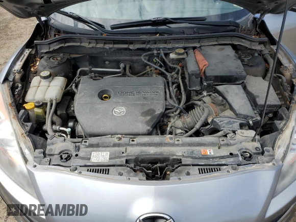 2010 Mazda 3 i Sport with VIN JM1BL1SF5A1309269, listed as a Copart auction lot 53752095 with 165,349 mi miles and Salvage title. Bid and sale history available at DreamBid. Image 11.