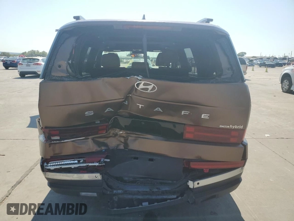 2024 Hyundai Santa Fe Hybrid Limited with VIN 5NMP3DG14RH003167, listed as a Copart auction lot 75871374 with 18,048 mi miles and Salvage Title. Bid and sale history available at carsss.com. Image 6.