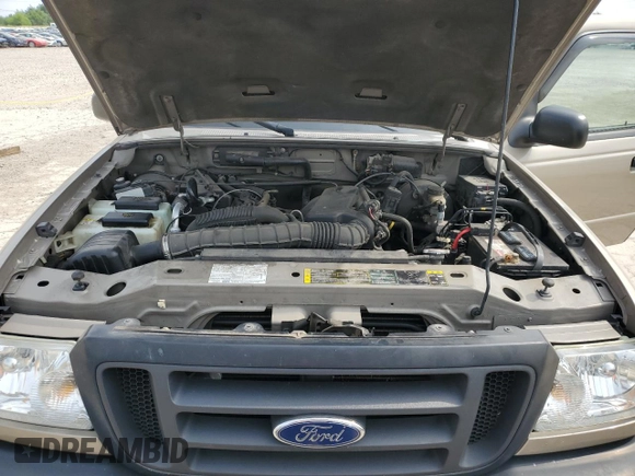 2004 Ford Ranger XL with VIN 1FTYR10U24PB36466, listed as a Copart auction lot 59764985 with 116,121 mi miles and Clean title. Bid and sale history available at DreamBid. Image 11.