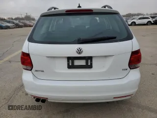 2014 Volkswagen Jetta SportWagen TDI w/Sunroof & Nav with VIN 3VWPL7AJ3EM618727, listed as a Copart auction lot 48531305 with 136,930 mi miles and Salvage Title. Bid and sale history available at carsss.com. Image 6.