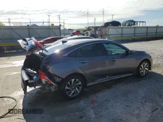 2017 Honda Civic EX z VIN 2HGFC2F78HH549794, wystawiony jako Copart lot #54592675 z przebiegiem 45 079 mil mil oraz Szkoda całkowita • Salvage title. Historia ofert i sprzedaży dostępna na DreamBid. Obrazek 3.
