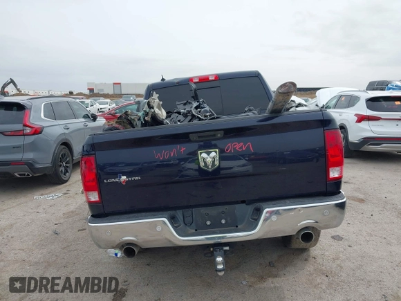 2016 Ram 1500 Lone Star with VIN 1C6RR6LT6GS159181, listed as a IAAI auction lot 41945881 with Not Provided miles and . Bid and sale history available at DreamBid. Image 15.