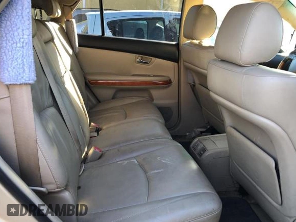 2008 Lexus RX 400h with VIN JTJGW31U082006748, listed as a Copart auction lot 80531694 with 241,549 mi miles and Clean Title. Bid and sale history available at DreamBid. Image 6.