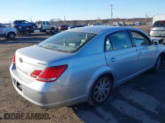 2007 Toyota Avalon XL with VIN 4T1BK36B97U243415, listed as a IAAI auction lot 41356904 with 127,873 mi miles. Bid and sale history available at carsss.com. Image 4.
