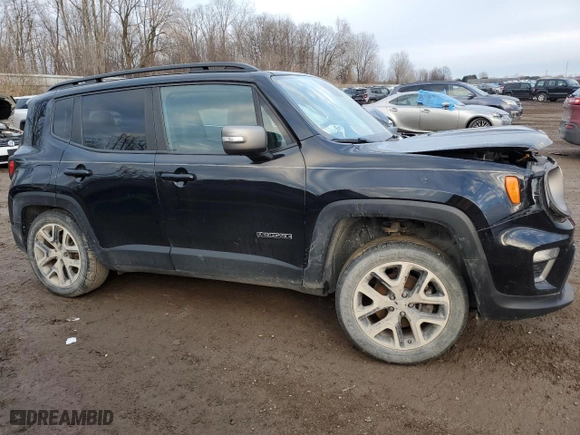 2019 Jeep Renegade Limited with VIN ZACNJBD18KPK34107, listed as a Copart auction lot 83857024 with 68,762 mi miles and Clean Title. Bid and sale history available at carsss.com. Image 4.