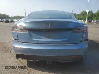 2021 Tesla Model S Long Range with VIN 5YJSA1E58MF440345, listed as a Copart auction lot 60188245 with Not provided miles and Salvage title. Bid and sale history available at DreamBid. Image 6.