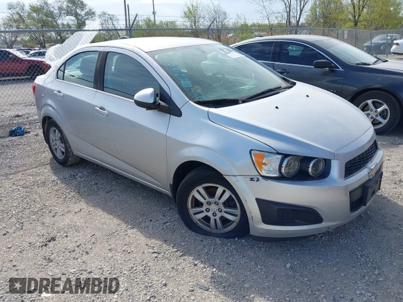 2015 Chevrolet Sonic LT with VIN 1G1JC5SH6F4121976, listed as a IAAI auction lot 42143052 with 63,885 mi miles and . Bid and sale history available at DreamBid. Image 1.