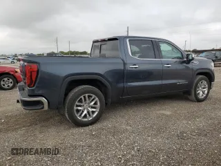2021 GMC Sierra 1500 Limited SLT with VIN 1GTU9DET6MZ381209, listed as a Copart auction lot 71109394 with 44,649 mi miles and Salvage Title. Bid and sale history available at carsss.com. Image 3.