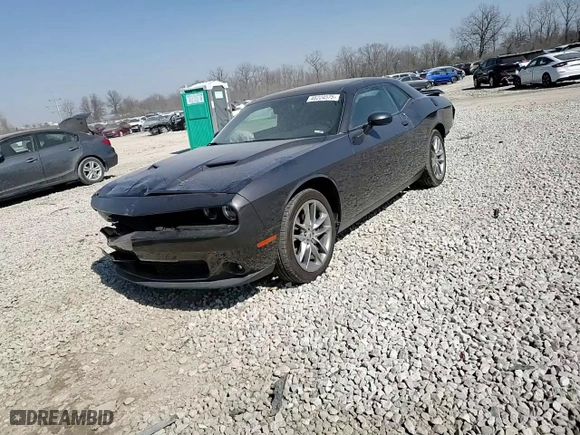 2020 Dodge Challenger SXT with VIN 2C3CDZAG2LH161651, listed as a Copart auction lot 48224575 with 0 mi miles and Salvage Title. Bid and sale history available at carsss.com. Image 10.