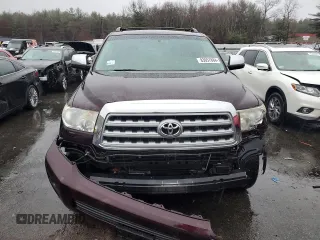 2012 Toyota Sequoia Platinum with VIN 5TDDY5G13CS071376, listed as a Copart auction lot 83657884 with 227,693 mi miles and Salvage Title. Bid and sale history available at carsss.com. Image 5.