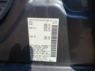 2021 Nissan Altima SV with VIN 1N4BL4DV1MN310265, listed as a IAAI auction lot 42083601 with 37,709 mi miles and . Bid and sale history available at carsss.com. Image 9.