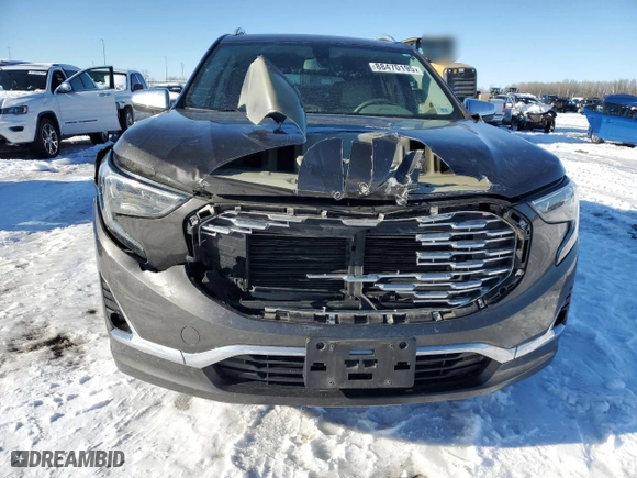 2019 GMC Terrain Denali with VIN 3GKALSEX1KL263007, listed as a Copart auction lot 88470195 with 75,081 mi miles and Salvage Title. Bid and sale history available at carsss.com. Image 5.