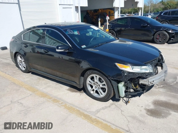 2010 Acura TL with VIN 19UUA8F28AA027336, listed as a IAAI auction lot 41742443 with 218,958 mi miles. Bid and sale history available at carsss.com. Image 1.