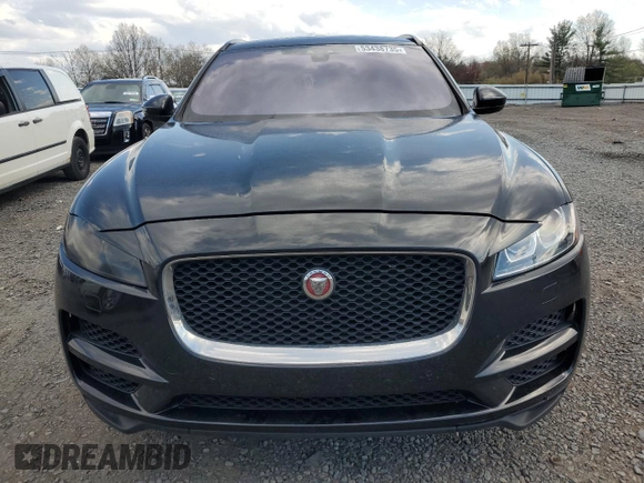2017 Jaguar F-Pace 20d Premium with VIN SADCJ2BNXHA091982, listed as a Copart auction lot 53438735 with 117,299 mi miles and Clean Title. Bid and sale history available at DreamBid. Image 5.
