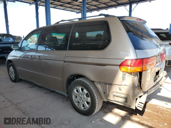 2003 Honda Odyssey EX-L with VIN 5FNRL18943B114371, listed as a Copart auction lot 50420145 with 94,811 mi miles and Salvage Title. Bid and sale history available at DreamBid. Image 2.