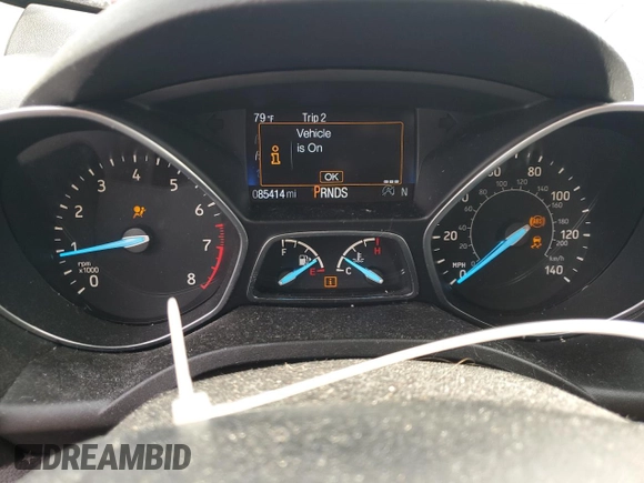 2019 Ford Escape Titanium with VIN 1FMCU0J95KUB14713, listed as a Copart auction lot 55887895 with 85,414 mi miles and Salvage title. Bid and sale history available at DreamBid. Image 9.