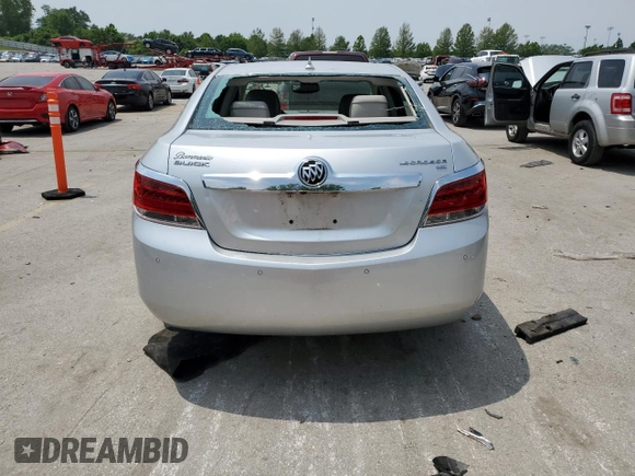 2010 Buick LaCrosse CXL with VIN 1G4GC5EG4AF205811, listed as a Copart auction lot 59100625 with 100,217 mi miles and Salvage title. Bid and sale history available at DreamBid. Image 6.