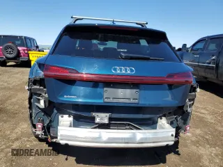 2019 Audi e-tron Prestige with VIN WA1VABGE3KB021636, listed as a Copart auction lot 54735895 with 72,774 mi miles and Salvage Title. Bid and sale history available at DreamBid. Image 6.