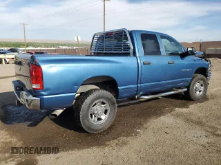 2005 Dodge 2500 SLT z VIN 3D7KS28C85G834667, wystawiony jako Copart lot #55074255 z przebiegiem 115 912 mil mil oraz Szkoda całkowita • Salvage title. Historia ofert i sprzedaży dostępna na DreamBid. Obrazek 3.
