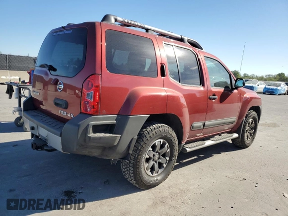 2014 Nissan Xterra X with VIN 5N1AN0NW5EN813164, listed as a Copart auction lot 50255865 with 182,882 mi miles and Clean Title. Bid and sale history available at DreamBid. Image 3.