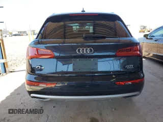 2018 Audi Q5 Premium Plus with VIN WA1BNAFY8J2161015, listed as a Copart auction lot 54365795 with 25,921 mi miles and Salvage Title. Bid and sale history available at carsss.com. Image 6.