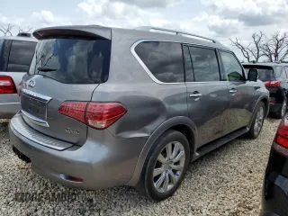 2014 Infiniti QX80 with VIN JN8AZ2NF6E9555108, listed as a Copart auction lot 53899575 with 156,989 mi miles and Clean Title. Bid and sale history available at carsss.com. Image 3.