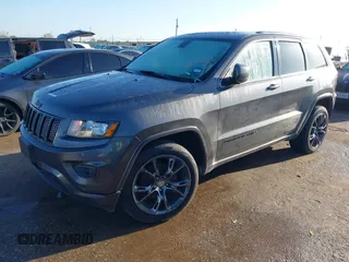 2015 Jeep Grand Cherokee Laredo with VIN 1C4RJFAGXFC631123, listed as a IAAI auction lot 41859251 with 201,558 mi miles. Bid and sale history available at carsss.com. Image 2.