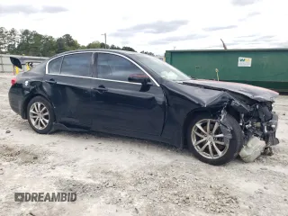 2008 Infiniti G35 with VIN JNKBV61E78M216938, listed as a Copart auction lot 73337814 with 271,345 mi miles and Salvage Title. Bid and sale history available at DreamBid. Image 4.