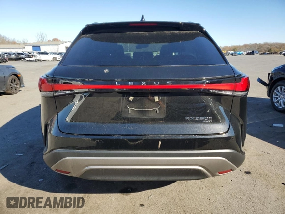 2024 Lexus RX with VIN 2T2BBMCA9RC036024, listed as a Copart auction lot 79826444 with 14,853 mi miles and Salvage Title. Bid and sale history available at carsss.com. Image 6.