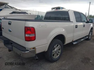 2007 Ford F-150 XLT with VIN 1FTPW14V37FB20097, listed as a IAAI auction lot 42100657 with 153,214 mi miles. Bid and sale history available at carsss.com. Image 4.