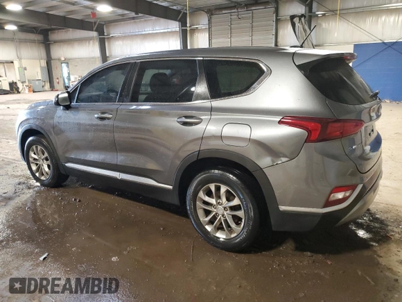 2019 Hyundai Santa Fe SE with VIN 5NMS23AD1KH007340, listed as a Copart auction lot 57855435 with 136,751 mi miles and Clean title. Bid and sale history available at DreamBid. Image 2.