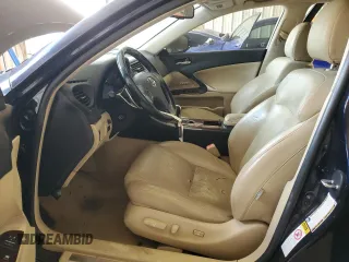 2007 Lexus IS 350 with VIN JTHBE262772010116, listed as a Copart auction lot 56351775 with 199,969 mi miles and Salvage title. Bid and sale history available at DreamBid. Image 7.