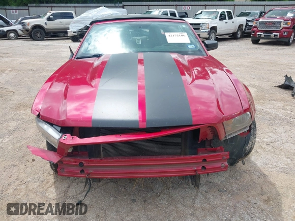 2012 Ford Mustang V6 with VIN 1ZVBP8EM5C5286673, listed as a IAAI auction lot 42172106 with 207,627 mi miles and . Bid and sale history available at DreamBid. Image 6.