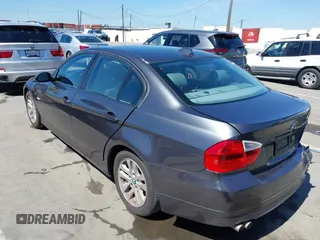 2007 BMW 3 Series 328xi with VIN WBAVC93567KX54444, listed as a IAAI auction lot 41819919 with 1 mi miles. Bid and sale history available at carsss.com. Image 3.