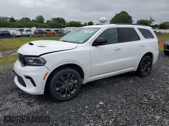 2025 Dodge Durango GT Plus with VIN 1C4RDJDG4SC507736, listed as a Copart auction lot 57764255 with 2,737 mi miles and Salvage title. Bid and sale history available at DreamBid. Image 1.