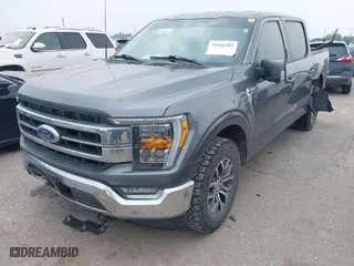 2021 Ford F-150 XL with VIN 1FTFW1E89MFB68946, listed as a IAAI auction lot 39366393 with 1 mi miles. Bid and sale history available at carsss.com. Image 2.