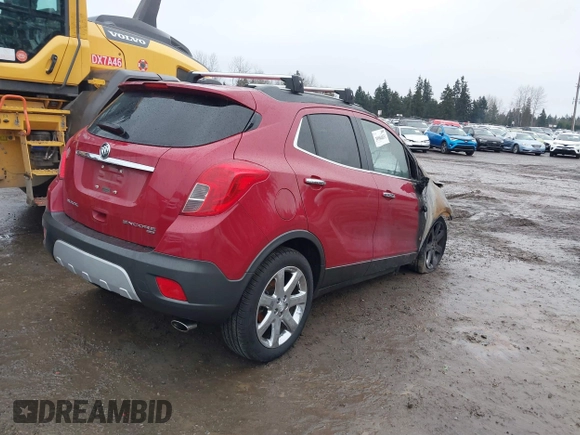 2016 Buick Encore Leather with VIN KL4CJGSB5GB647598, listed as a IAAI auction lot 39984031 with 1 mi miles. Bid and sale history available at carsss.com. Image 4.