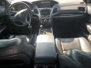 2014 Acura RLX Tech Pkg with VIN JH4KC1F57EC003829, listed as a Copart auction lot 74345714 with 194,305 mi miles and Salvage Title. Bid and sale history available at carsss.com. Image 8.