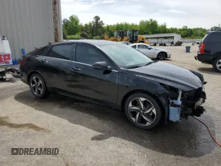 2021 Hyundai Elantra SEL with VIN KMHLN4AG5MU118993, listed as a Copart auction lot 53827655 with 54,311 mi miles and Salvage Title. Bid and sale history available at carsss.com. Image 4.