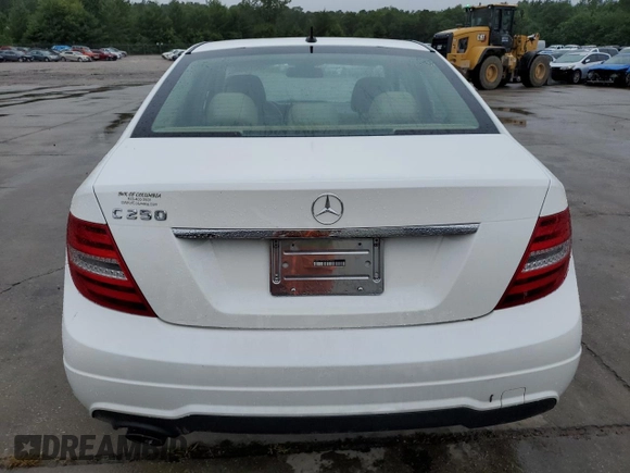 2014 Mercedes-Benz C 250 Sport with VIN WDDGF4HB3EA934865, listed as a Copart auction lot 58044965 with 127,958 mi miles and Salvage title. Bid and sale history available at DreamBid. Image 6.