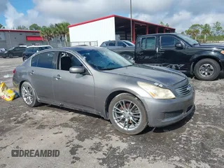 2008 Infiniti G35 Journey z VIN JNKBV61E18M220368, wystawiony jako IAAI lot #42252290 z przebiegiem 208 312 mil mil oraz . Historia ofert i sprzedaży dostępna na DreamBid. Obrazek 1.