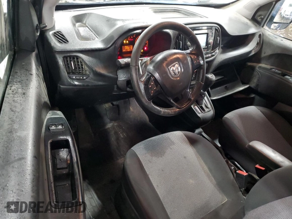 2015 Ram ProMaster City Cargo Tradesman with VIN ZFBERFAT8F6951207, listed as a Copart auction lot 86080014 with 197,299 mi miles and Salvage Title. Bid and sale history available at carsss.com. Image 8.
