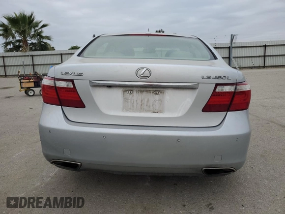 2007 Lexus LS 460 L z VIN JTHGL46F775001036, wystawiony jako Copart lot #53538495 z przebiegiem 133 138 mil mil oraz Szkody całkowita. Historia ofert i sprzedaży dostępna na DreamBid. Obrazek 6.