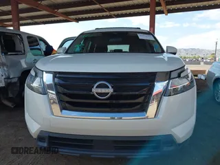 2022 Nissan Pathfinder SV with VIN 5N1DR3BA5NC238362, listed as a IAAI auction lot 42078962 with 59,533 mi miles and . Bid and sale history available at DreamBid. Image 12.