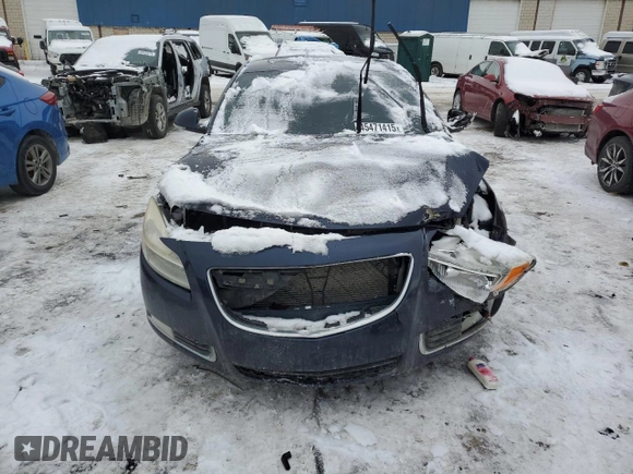 2012 Buick Regal Turbo Premium 1 with VIN 2G4GS5EV2C9160090, listed as a Copart auction lot 45471415 with 160,686 mi miles and Clean title. Bid and sale history available at DreamBid. Image 5.