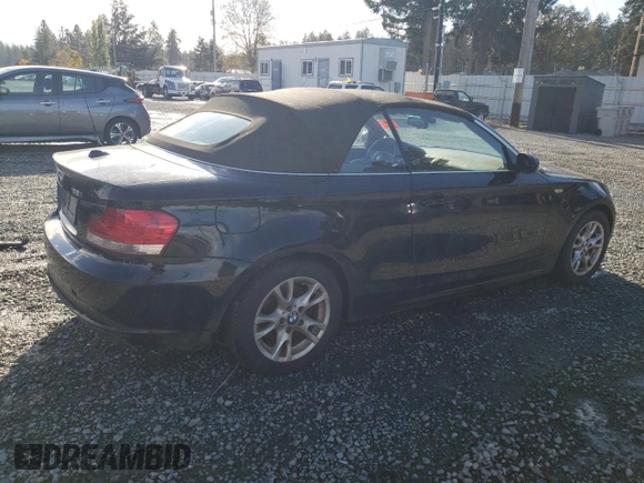2009 BMW 1 Series 128i with VIN WBAUL73519VE86441, listed as a Copart auction lot 78207244 with 115,404 mi miles and Clean Title. Bid and sale history available at DreamBid. Image 3.