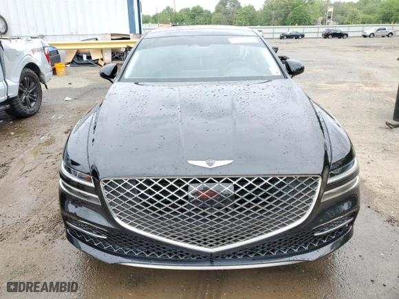 2021 Genesis G80 2.5T with VIN KMTGB4SC5MU045653, listed as a Copart auction lot 47440403 with 35,961 mi miles. Bid and sale history available at carsss.com. Image 5.