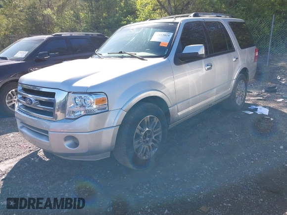 2011 Ford Expedition Limited with VIN 1FMJU1K56BEF07381, listed as a IAAI auction lot 42012025 with 262,730 mi miles. Bid and sale history available at carsss.com. Image 2.